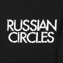 Russian Circles (Band) New Merch Skulls Black Zip Hood