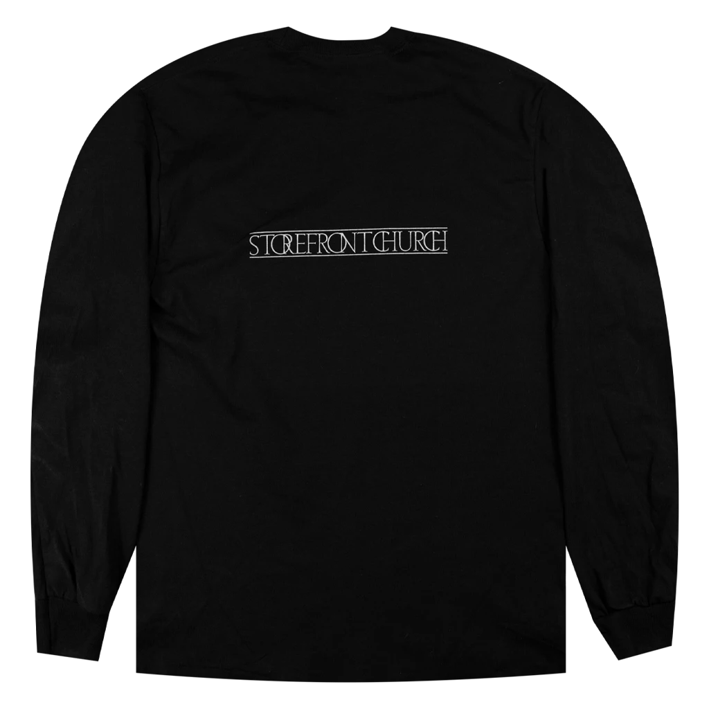 Storefront Church SFC Logo Long Sleeve Black T-Shirt 4 Storefront Church SFC Logo Long Sleeve Black T-Shirt
