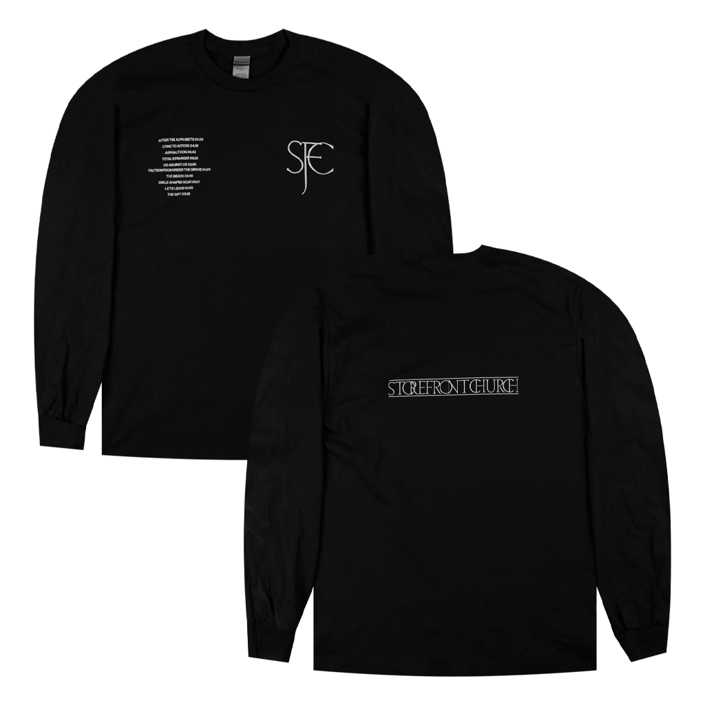 Storefront Church SFC Logo Long Sleeve Black T-Shirt 1 Storefront Church SFC Logo Long Sleeve Black T-Shirt