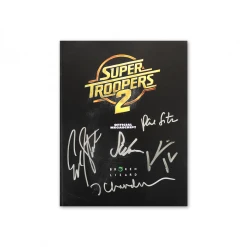 Broken Lizard New Merch Autographed Super Troopers 2 Collectible Megascript