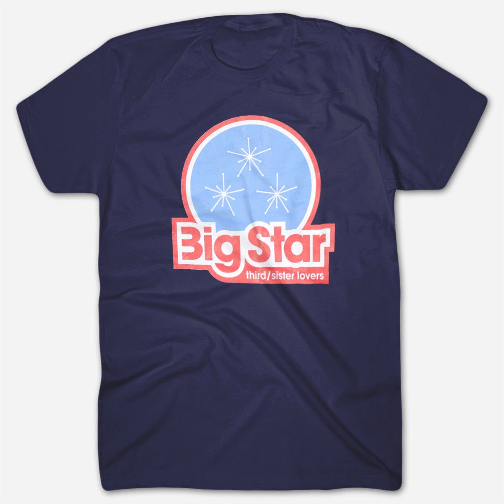 Ardent Music Big Star - Third / Sister Lovers Navy T-Shirt 1 Ardent Music Big Star - Third / Sister Lovers Navy T-Shirt
