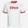 SOKO Logo Red Ringer T-Shirt