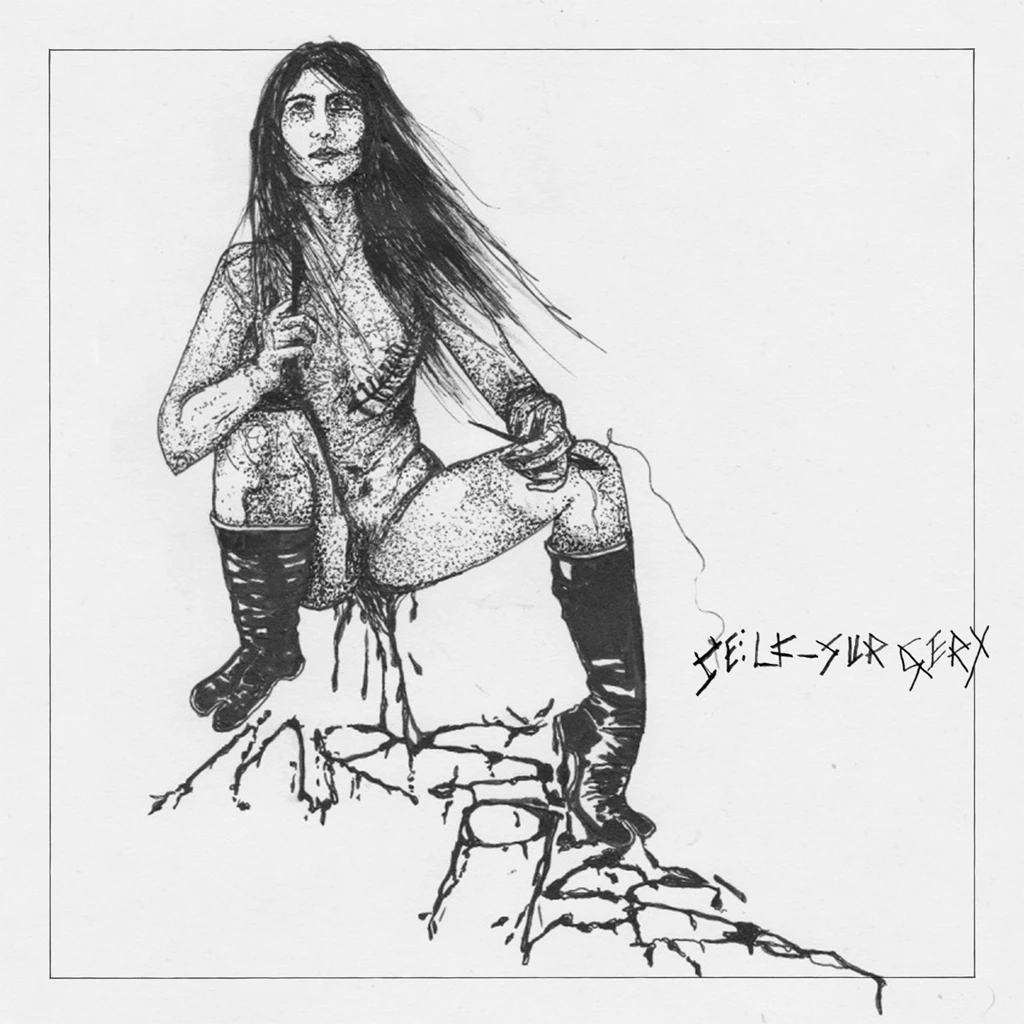 Mrs. Piss Self-Surgery 12" Oxblood Clear Vinyl New Merch 2 Mrs. Piss Self-Surgery 12" Oxblood Clear Vinyl New Merch