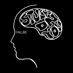 Failure Stuck On You Black T-Shirt New Merch