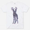Giraffes? Giraffes! SUPERBASS!!!! Blur Heather White Tri-Blend