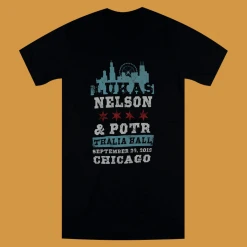 Lukas Nelson & Promise Of The Real Thalia Hall 2019 Black T-Shirt New Merch 8 Lukas Nelson & Promise Of The Real Thalia Hall 2019 Black T-Shirt New Merch