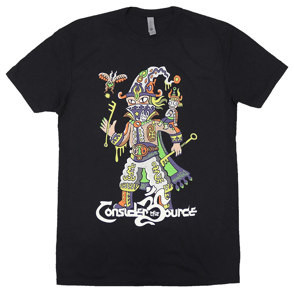 Consider The Source New Merch Masked Sourceror T-Shirt 1 Consider The Source New Merch Masked Sourceror T-Shirt