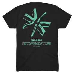 Whitney New Merch SPARK Black T-Shirt