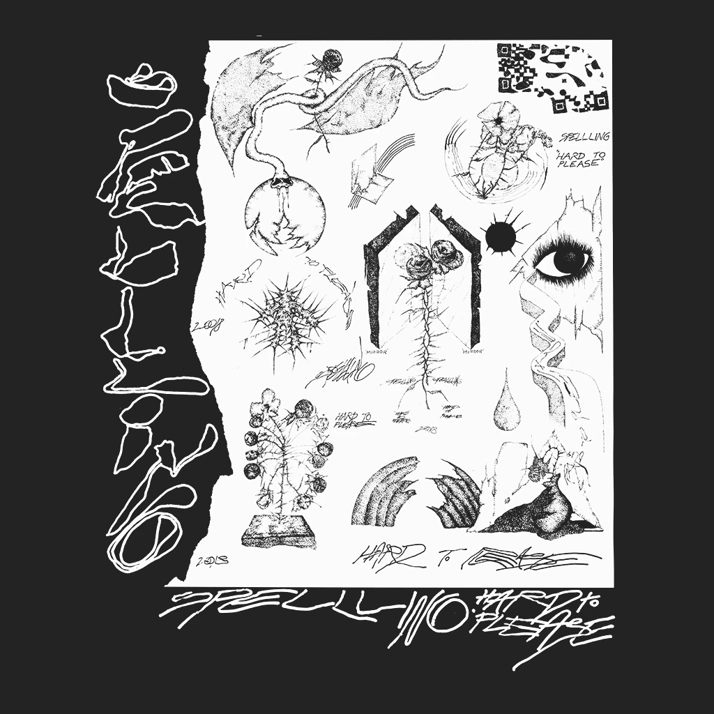 SPELLLING Hard To Please Black T-Shirt New Merch 2 SPELLLING Hard To Please Black T-Shirt New Merch
