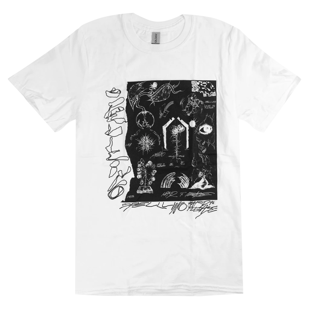 SPELLLING New Merch Hard To Please White T-Shirt 1 SPELLLING New Merch Hard To Please White T-Shirt