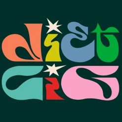 New Merch Diet Cig Logo Sticker