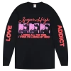 DERO Arcade Sugar High Black Long Sleeve T-Shirt New Merch
