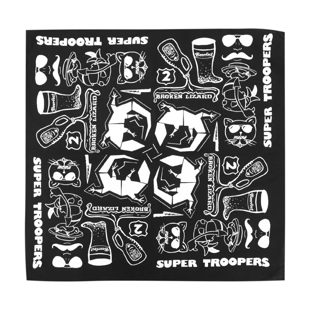 Broken Lizard New Merch Super Troopers Bandana 1 Broken Lizard New Merch Super Troopers Bandana