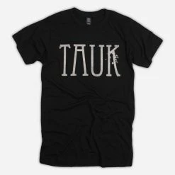 TAUK New Merch Logo Black T-Shirt