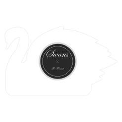 The Format Swans - Limited Edition Die-Cut Swan 7” White Vinyl New Merch