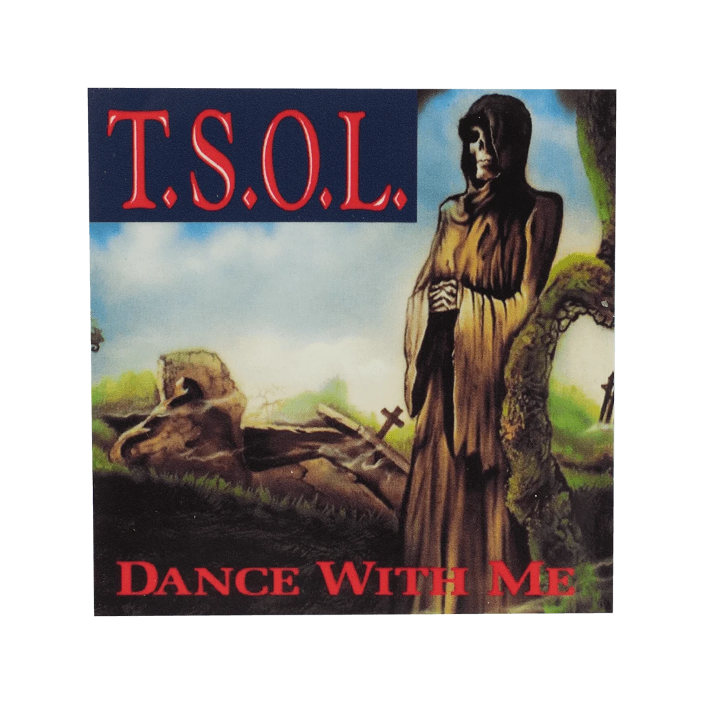 T.S.O.L. Dance With Me Sticker New Merch 2 T.S.O.L. Dance With Me Sticker New Merch