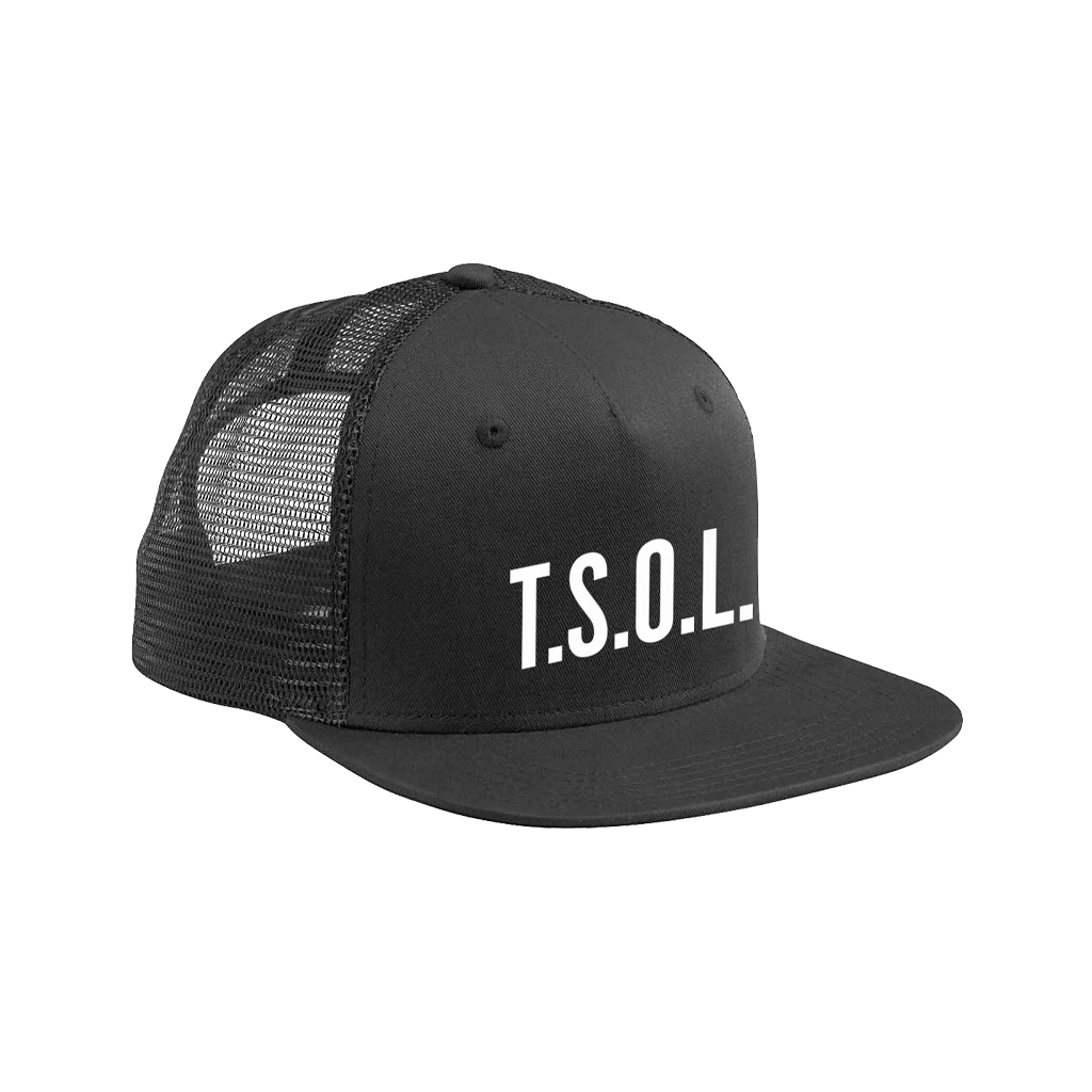 T.S.O.L. Logo Trucker Hat 1 T.S.O.L. Logo Trucker Hat