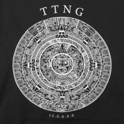 TTNG 13.0.0.0.0 Black Crew Neck Pullover Sweatshirt New Merch