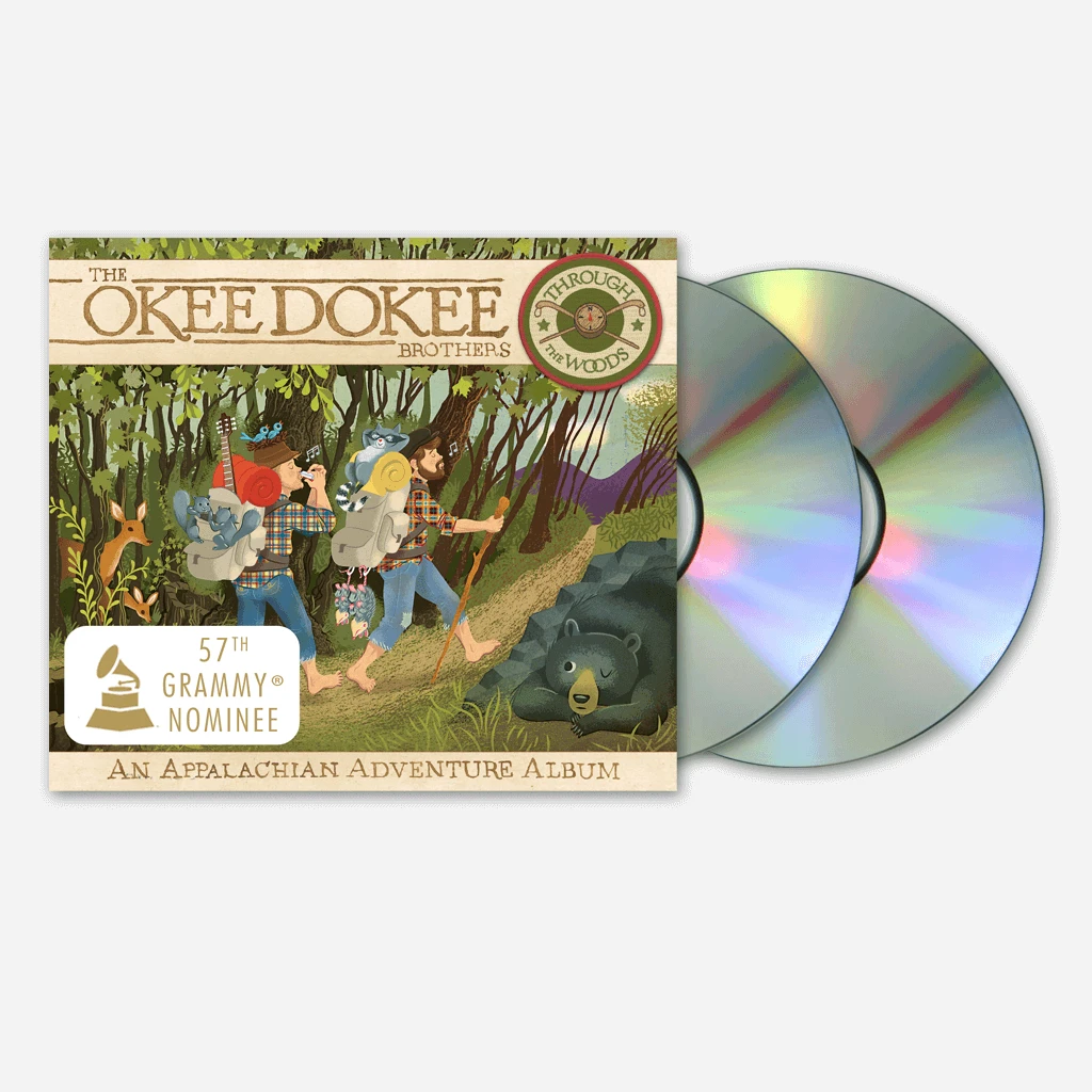 The Okee Dokee Brothers Through The Woods: CD & DVD - An Appalachian Adventure Album 1 The Okee Dokee Brothers Through The Woods: CD & DVD - An Appalachian Adventure Album