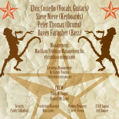 Elvis Costello New Merch The Monkey Speaks His Mind Book