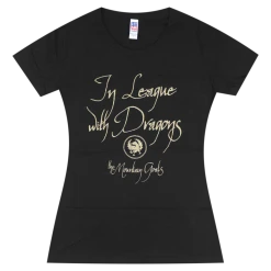 The Mountain Goats In League With Dragons Black T-Shirt New Merch