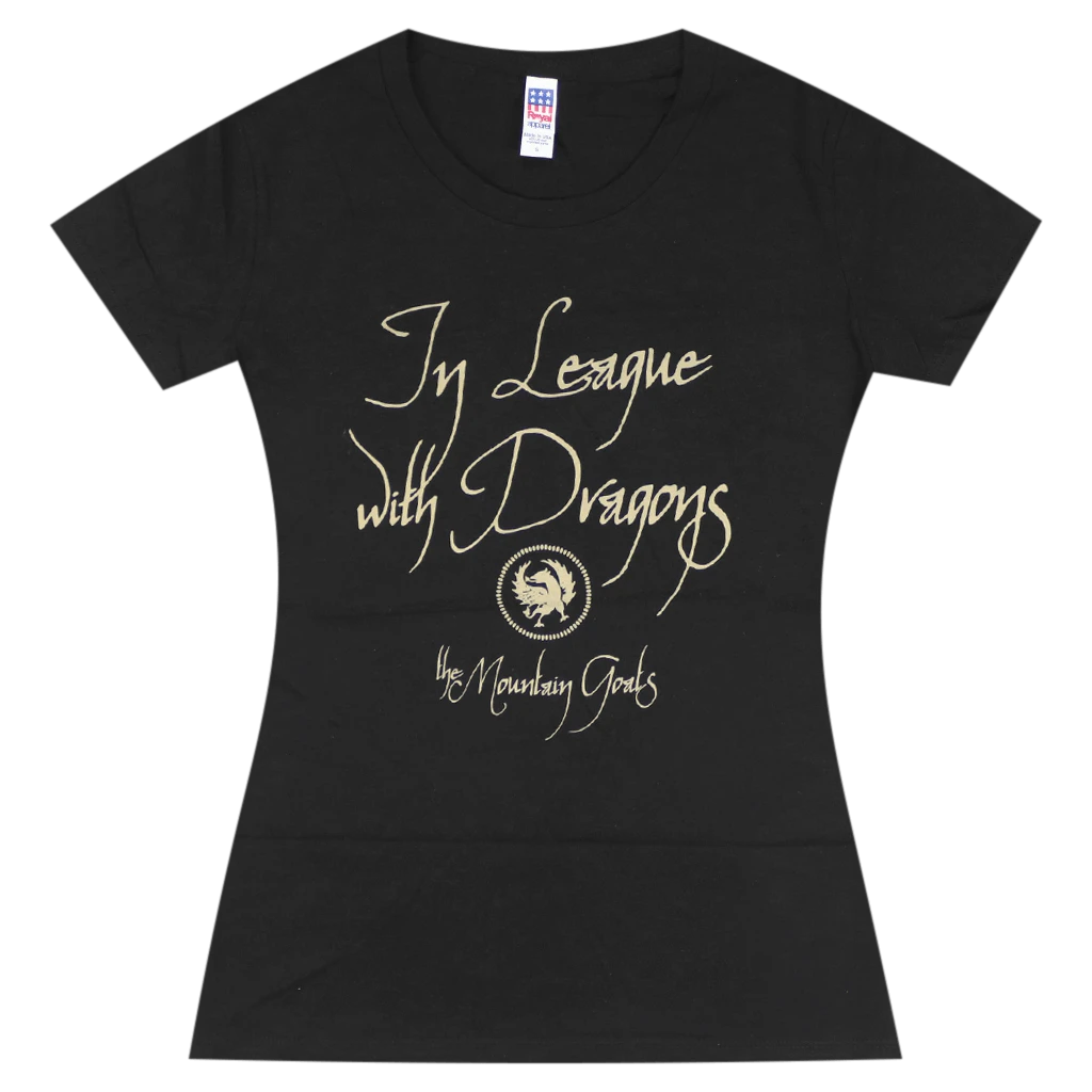 The Mountain Goats In League With Dragons Black T-Shirt New Merch 2 The Mountain Goats In League With Dragons Black T-Shirt New Merch