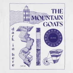 The Mountain Goats Superdeep Hole White T-Shirt New Merch