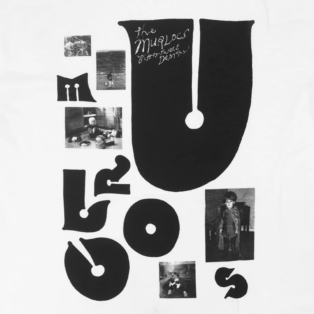 The Murlocs Bittersweet Demons Black Logo White T-Shirt 2 The Murlocs Bittersweet Demons Black Logo White T-Shirt