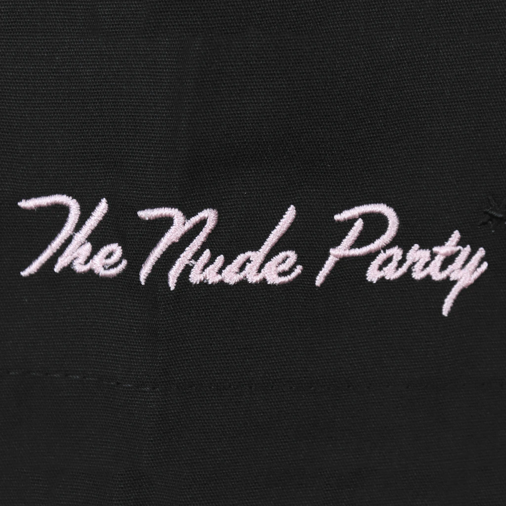 The Nude Party Peels Black Button Down Shirt New Merch 4 The Nude Party Peels Black Button Down Shirt New Merch