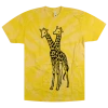 Giraffes? Giraffes! New Merch SUPERBASS!!!! Banana Cream Tie-Dye T-Shirt