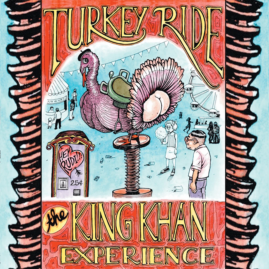 King Khan Turkey Ride - Blue Splatter 12" Vinyl 2 King Khan Turkey Ride - Blue Splatter 12" Vinyl