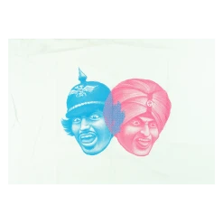 The King Khan & BBQ Show Two Heads Limited Edition Pillowcase