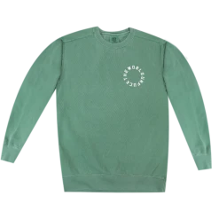 Angel Olsen UNFUCKTHEWORLD Green Sweatshirt