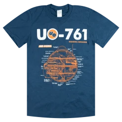 The Urge Overkill Store Rock & Roll Submarine Navy T-Shirt New Merch