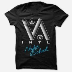 Neon Indian New Merch Vega Intl. Black T-Shirt