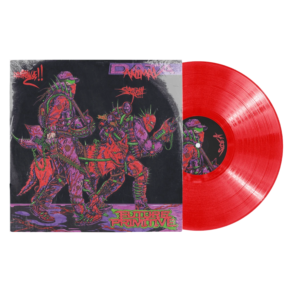 Dedstrange Data Animal - Future Primitive Red Vinyl New Merch 1 Dedstrange Data Animal - Future Primitive Red Vinyl New Merch