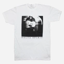 Delta Spirit New Merch Waiting Room White T-Shirt
