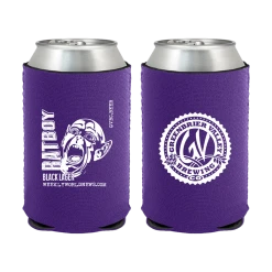 Weekly World News Bat Boy Black Lager Koozie