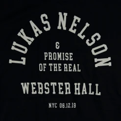 Lukas Nelson & Promise Of The Real Webster Hall 2019 T-Shirt New Merch