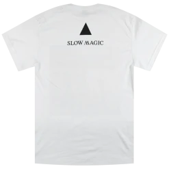Slow Magic Triangle White T-Shirt New Merch