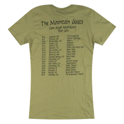 The Mountain Goats Cave Angel Ascendancy Tour Women's T-Shirt