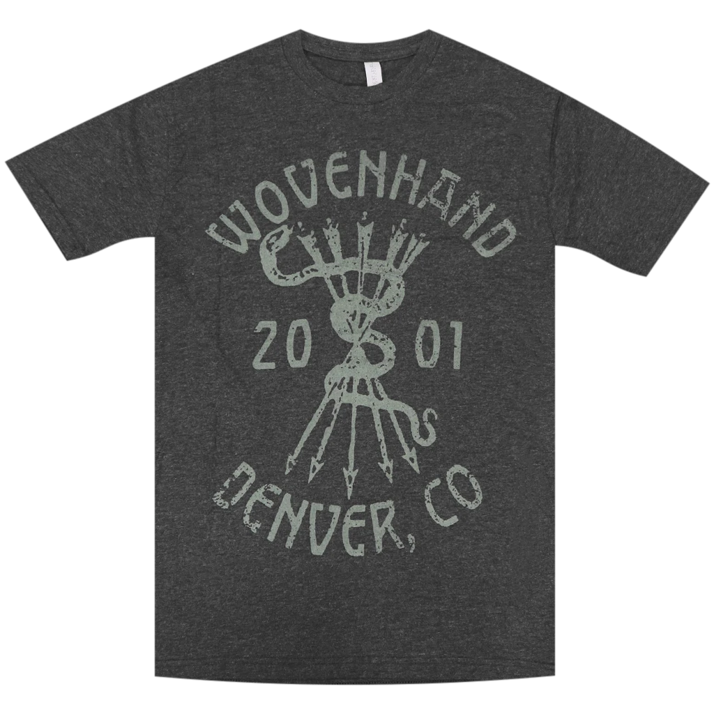 Wovenhand Arrow Snakes Black Tri-Blend 1 Wovenhand Arrow Snakes Black Tri-Blend