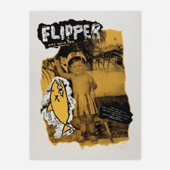Flipper New Merch November 2019 Yellow Poster