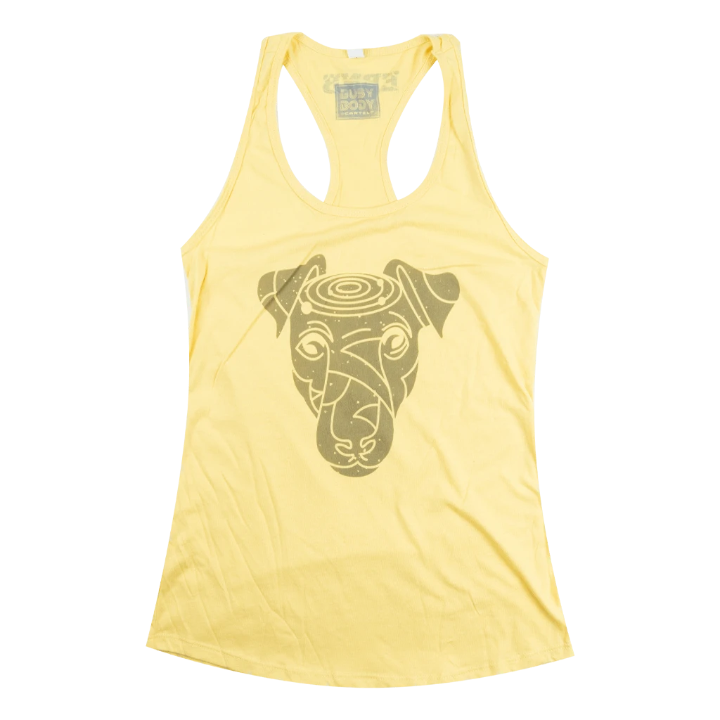Edie Brickell & New Bohemians Hunter Logo Yellow Tank 3 Edie Brickell & New Bohemians Hunter Logo Yellow Tank