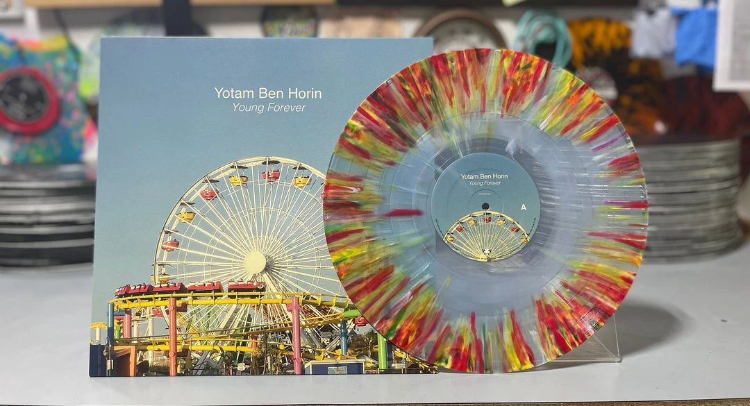 Yotam Ben Horin New Merch Signed Young Forever 12" Custom Ferris Wheel Vinyl 2 Yotam Ben Horin New Merch Signed Young Forever 12" Custom Ferris Wheel Vinyl