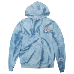 Jules Brave You're Literally An Icon Blue Tie-Dye Hoodie