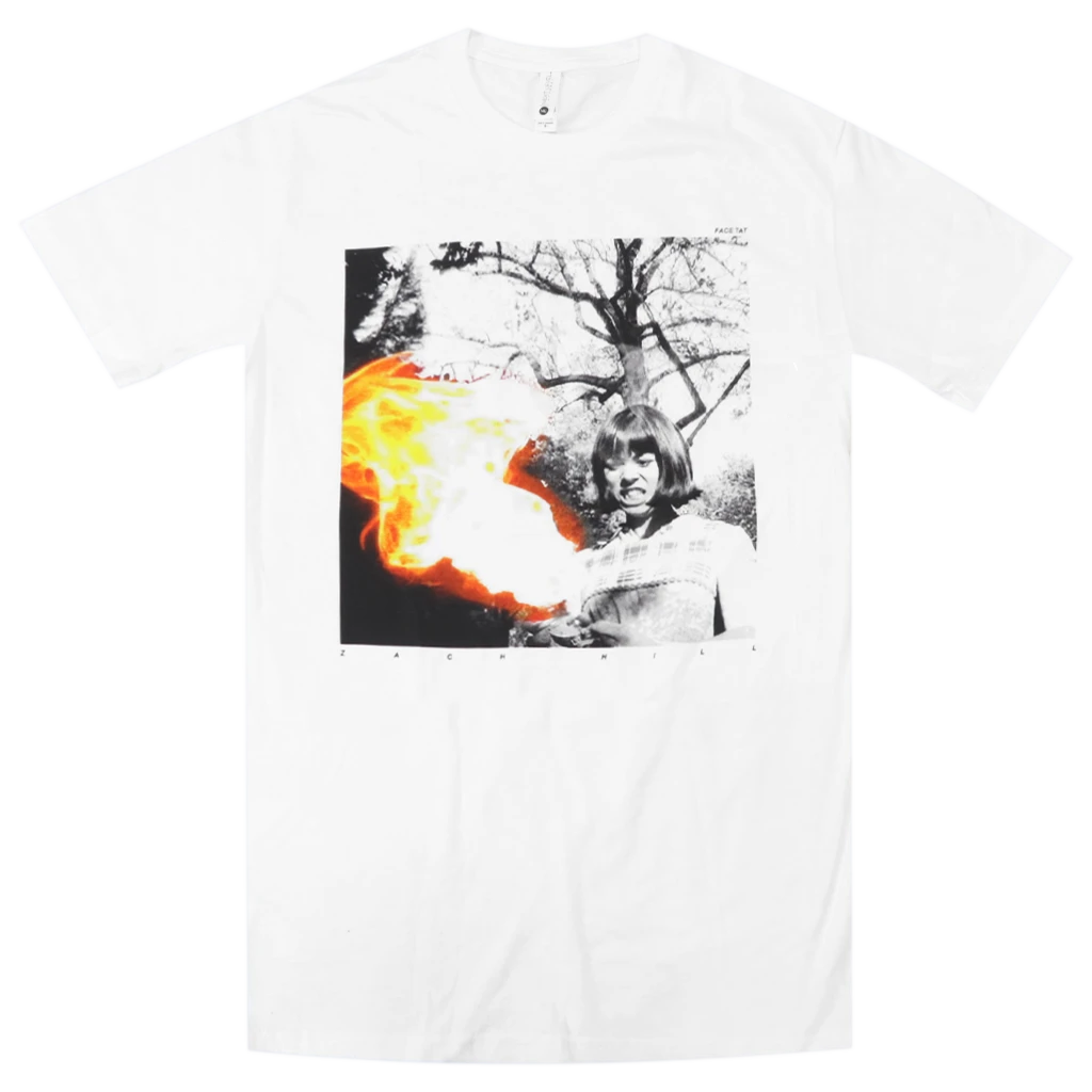 Zach Hill Face Tat T-Shirt 1 Zach Hill Face Tat T-Shirt