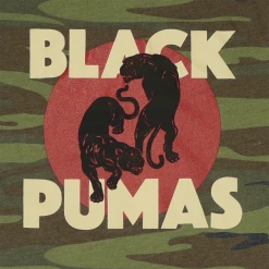 Black Pumas Double Puma Camo Sweatshirt New Merch