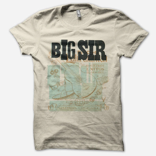 Big Sir New Merch Big Mex Creme T-Shirt 1 Big Sir New Merch Big Mex Creme T-Shirt