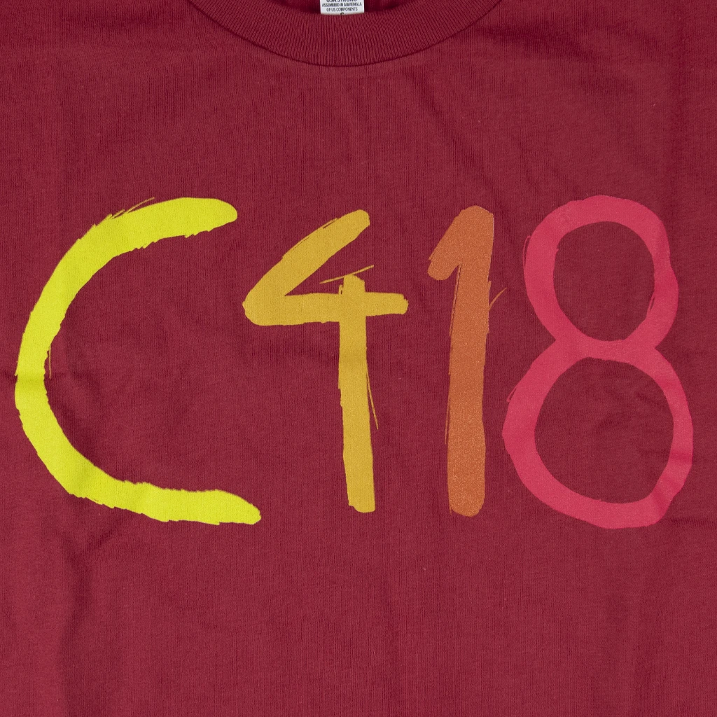 C418 Logo Red T-Shirt New Merch 2 C418 Logo Red T-Shirt New Merch